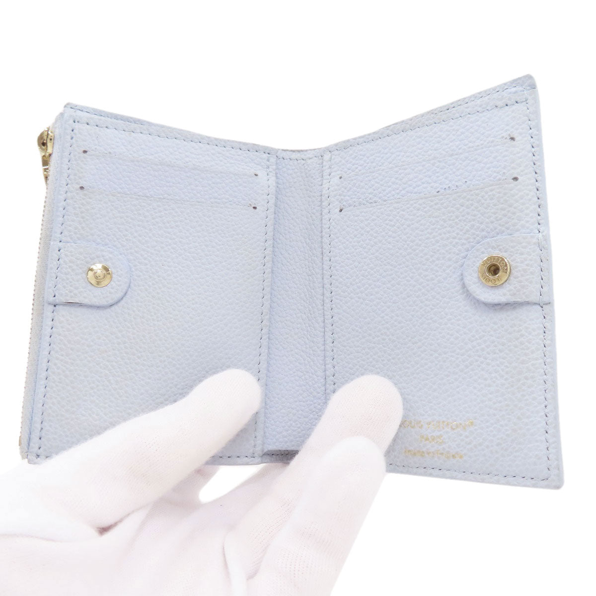 LOUIS VUITTON M83587 Portefeiulle Lisa Bifold Wallet with Coin Pocket Empreinte Ladies [Used]