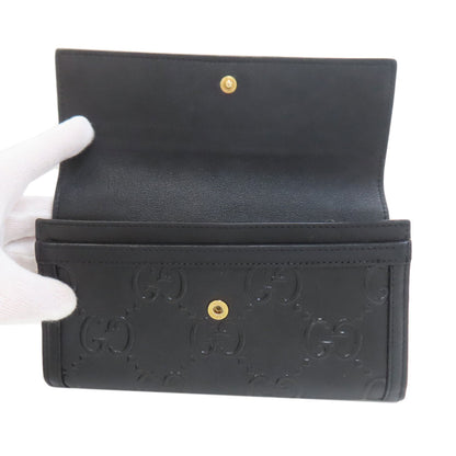 GUCCI 676151 GG long wallet Long wallet (with coin pocket) Leather Ladies [Used]