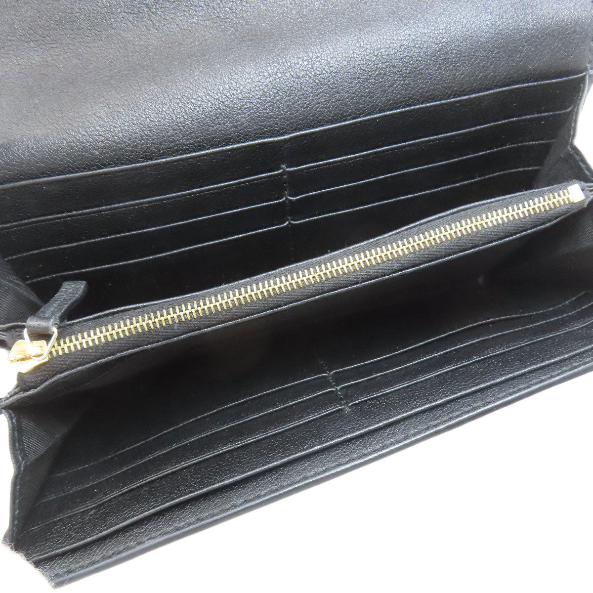 GUCCI 676151 GG long wallet Long wallet (with coin pocket) Leather Ladies [Used]
