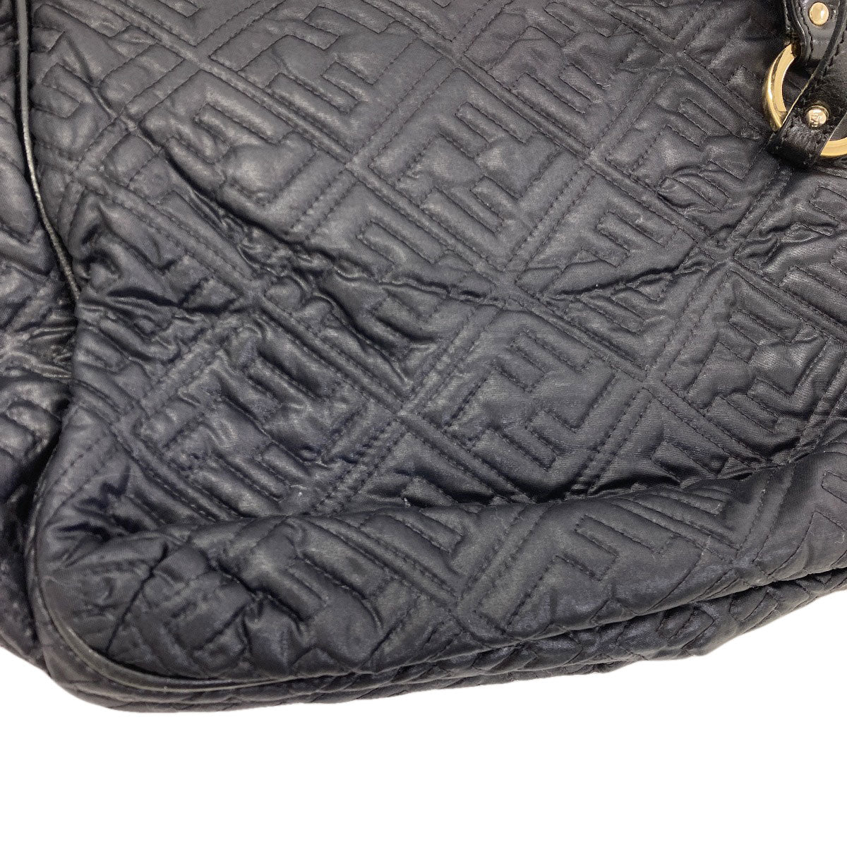 FENDI Zucca quilting Tote Bag Nylon Ladies [Used]