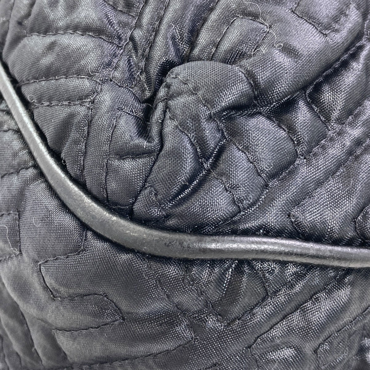 FENDI Zucca quilting Tote Bag Nylon Ladies [Used]