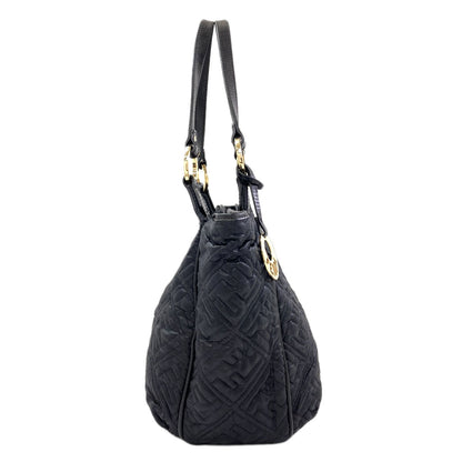 FENDI Zucca quilting Tote Bag Nylon Ladies [Used]