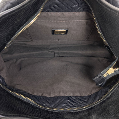 FENDI Zucca quilting Tote Bag Nylon Ladies [Used]
