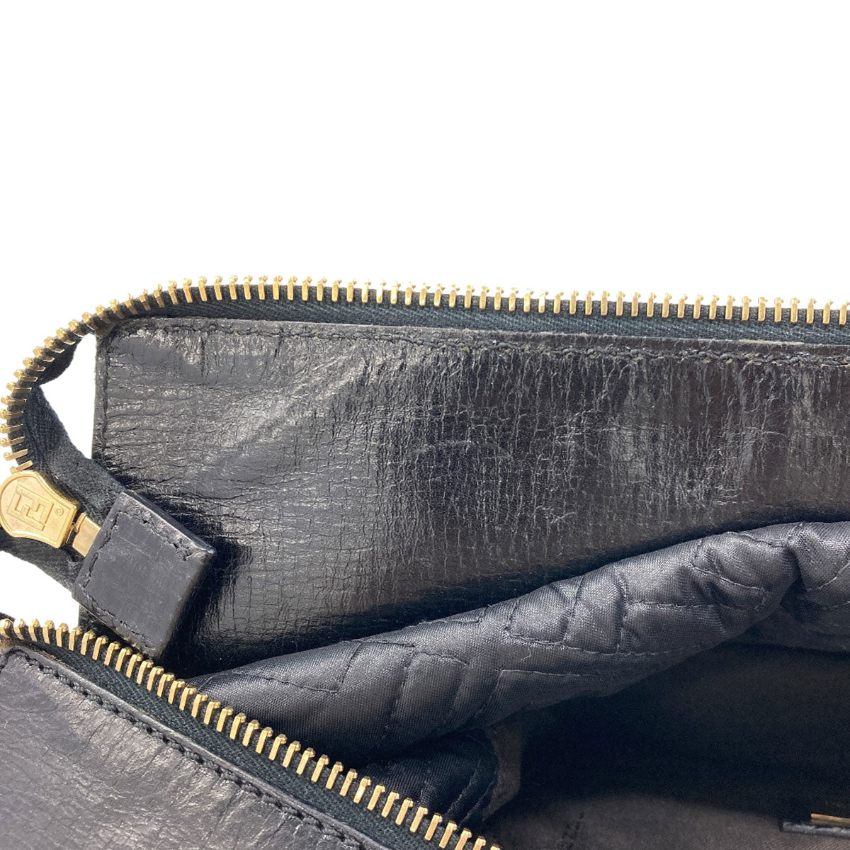 FENDI Zucca quilting Tote Bag Nylon Ladies [Used]