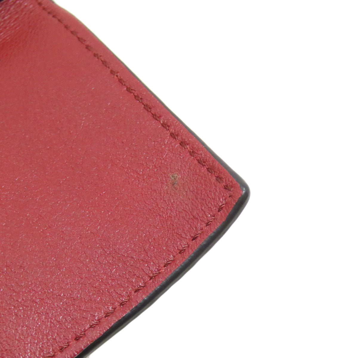 LOEWE Vertical wallet Bifold Wallet with Coin Pocket Leather Ladies [Used]