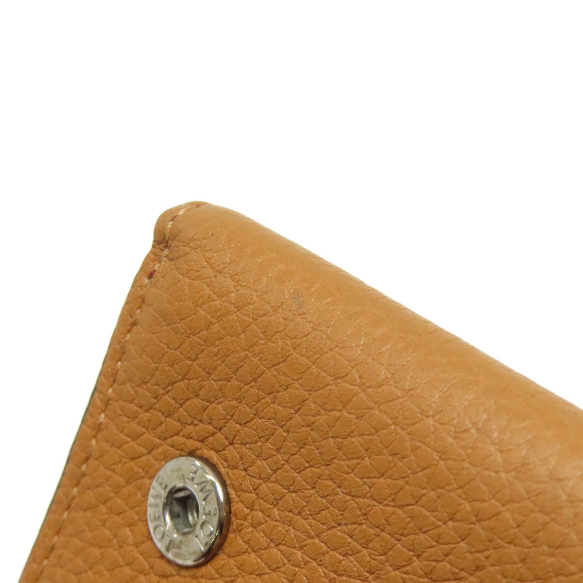 LOEWE Vertical wallet Bifold Wallet with Coin Pocket Leather Ladies [Used]