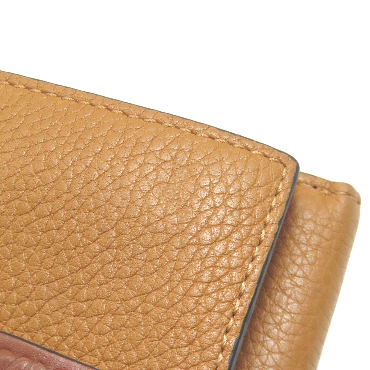 LOEWE Vertical wallet Bifold Wallet with Coin Pocket Leather Ladies [Used]
