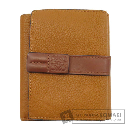 LOEWE Vertical wallet Bifold Wallet with Coin Pocket Leather Ladies [Used]
