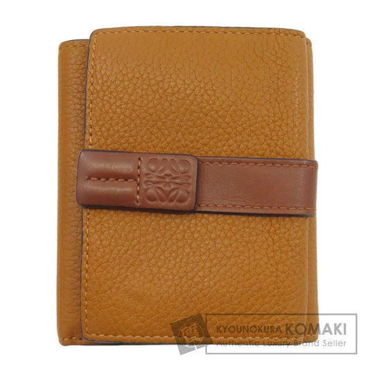 LOEWE Vertical wallet Bifold Wallet with Coin Pocket Leather Ladies [Used]
