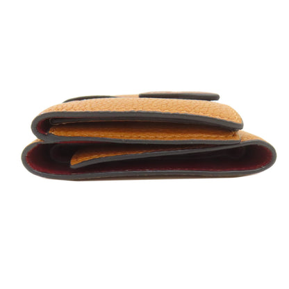 LOEWE Vertical wallet Bifold Wallet with Coin Pocket Leather Ladies [Used]