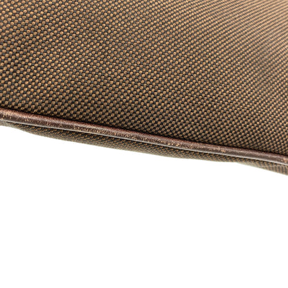 PRADA logo Shoulder Bag Canvas CalfLadies [Used]