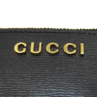 GUCCI 790102 script coin purse Leather Ladies [Used]