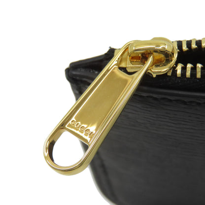 GUCCI 790102 script coin purse Leather Ladies [Used]