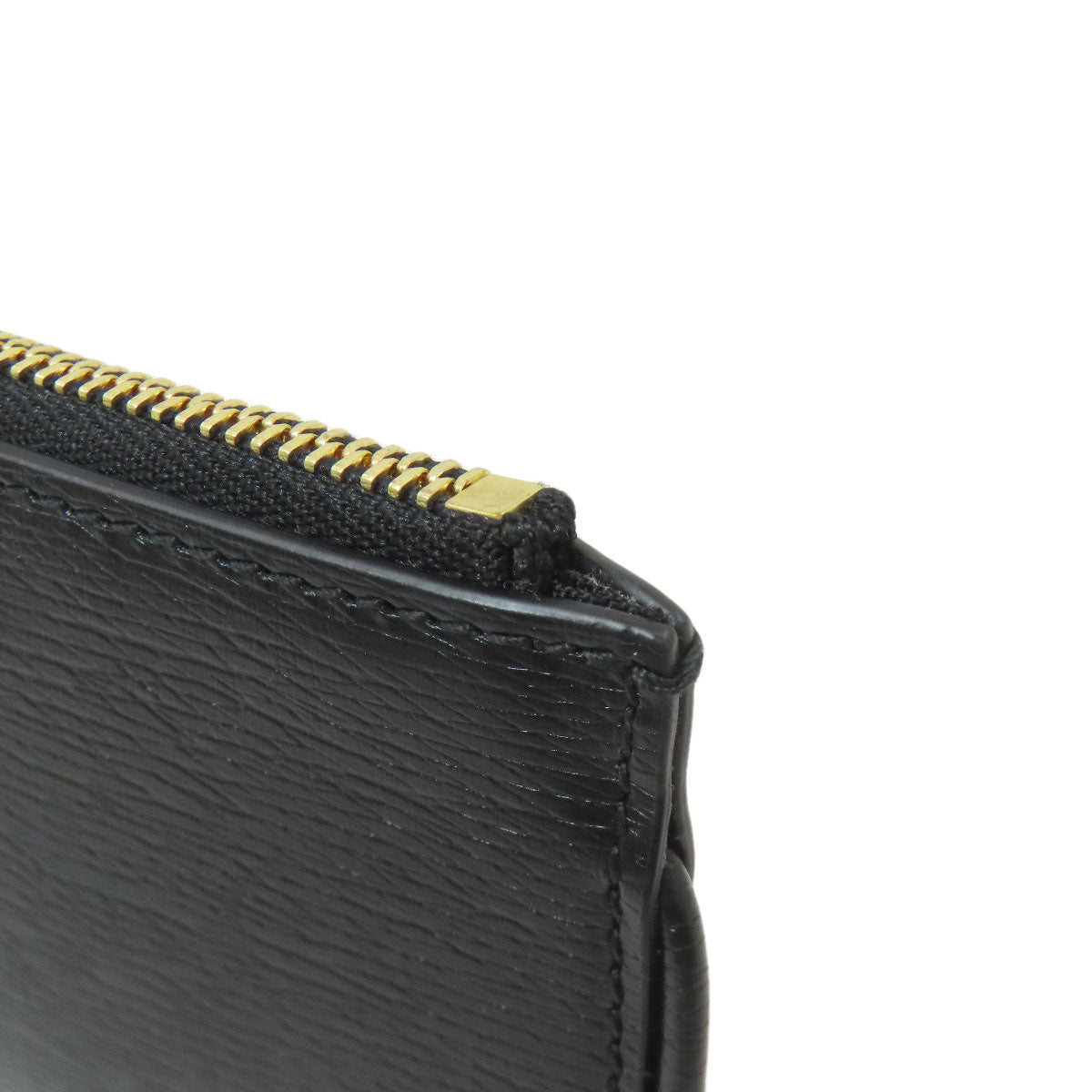 GUCCI 790102 script coin purse Leather Ladies [Used]