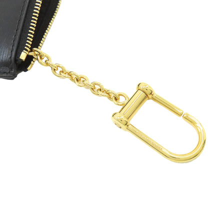 GUCCI 790102 script coin purse Leather Ladies [Used]