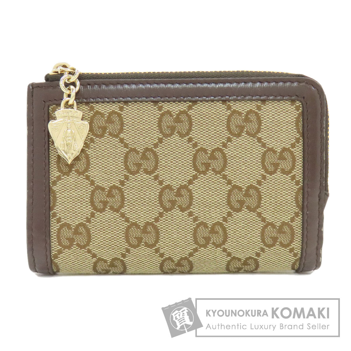 GUCCI 790036 GG pattern Bifold Wallet with Coin Pocket Canvas Ladies [Used]
