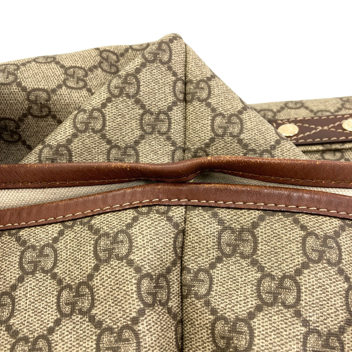 GUCCI 211134 GG Supreme Tote Bag PVC Ladies [Used]