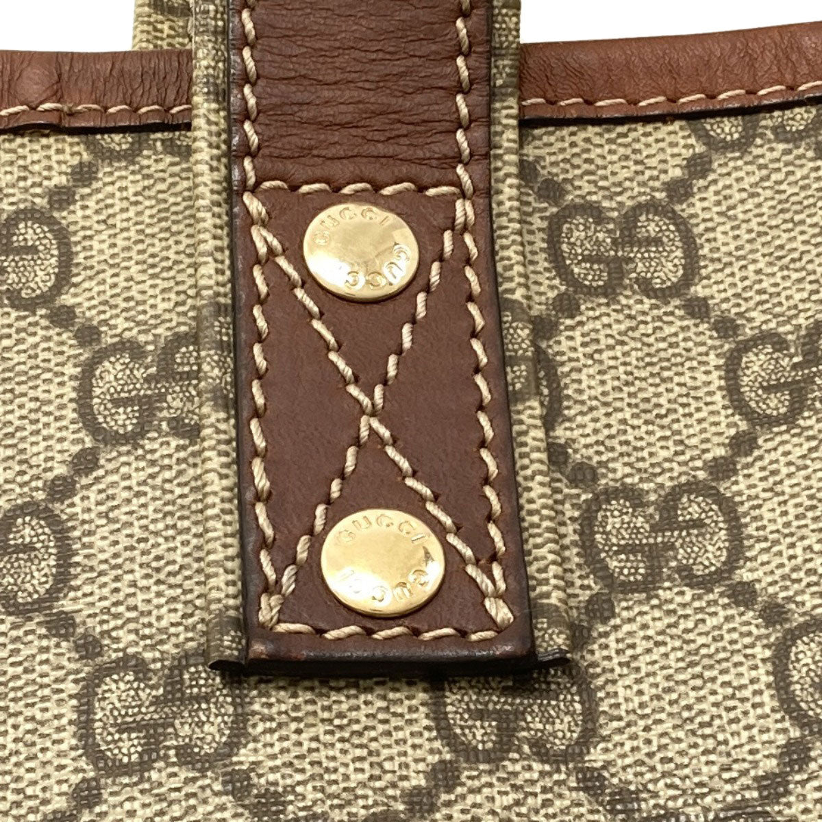 GUCCI 211134 GG Supreme Tote Bag PVC Ladies [Used]