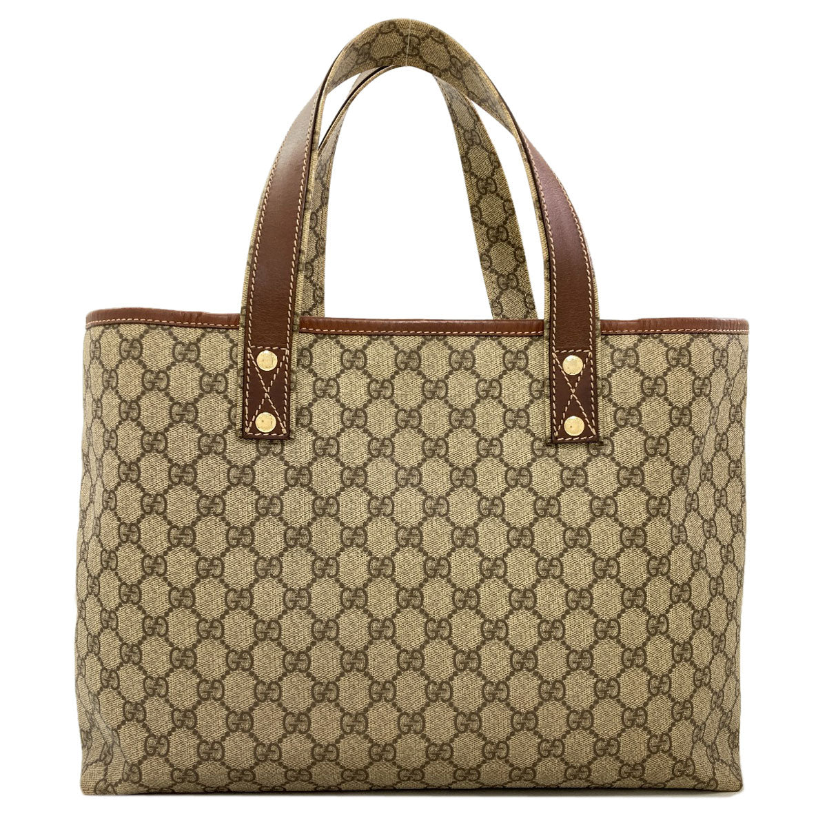 GUCCI 211134 GG Supreme Tote Bag PVC Ladies [Used]