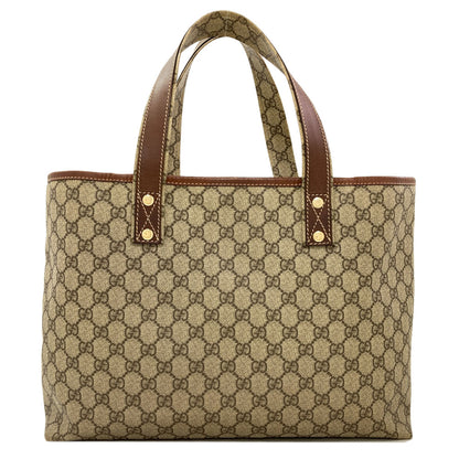 GUCCI 211134 GG Supreme Tote Bag PVC Ladies [Used]