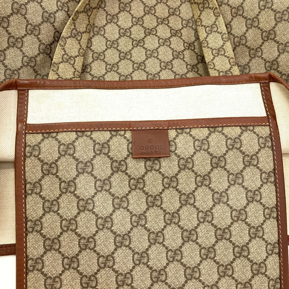 GUCCI 211134 GG Supreme Tote Bag PVC Ladies [Used]