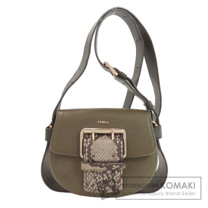 Furla hashtag Shoulder Bag Leather Ladies [Used]