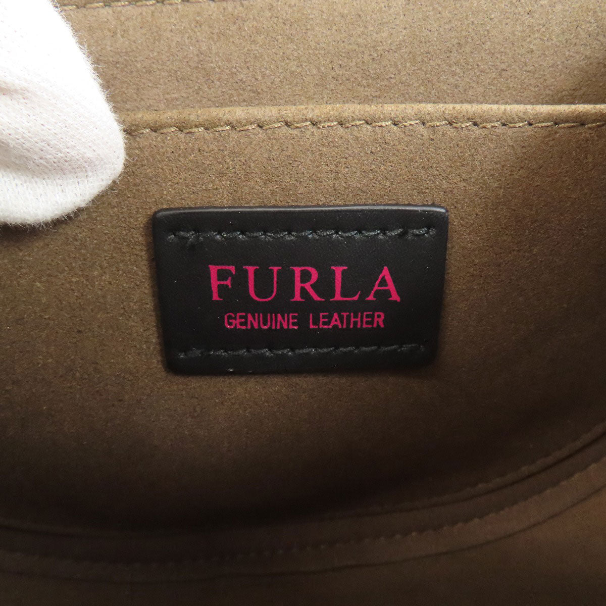 Furla hashtag Shoulder Bag Leather Ladies [Used]