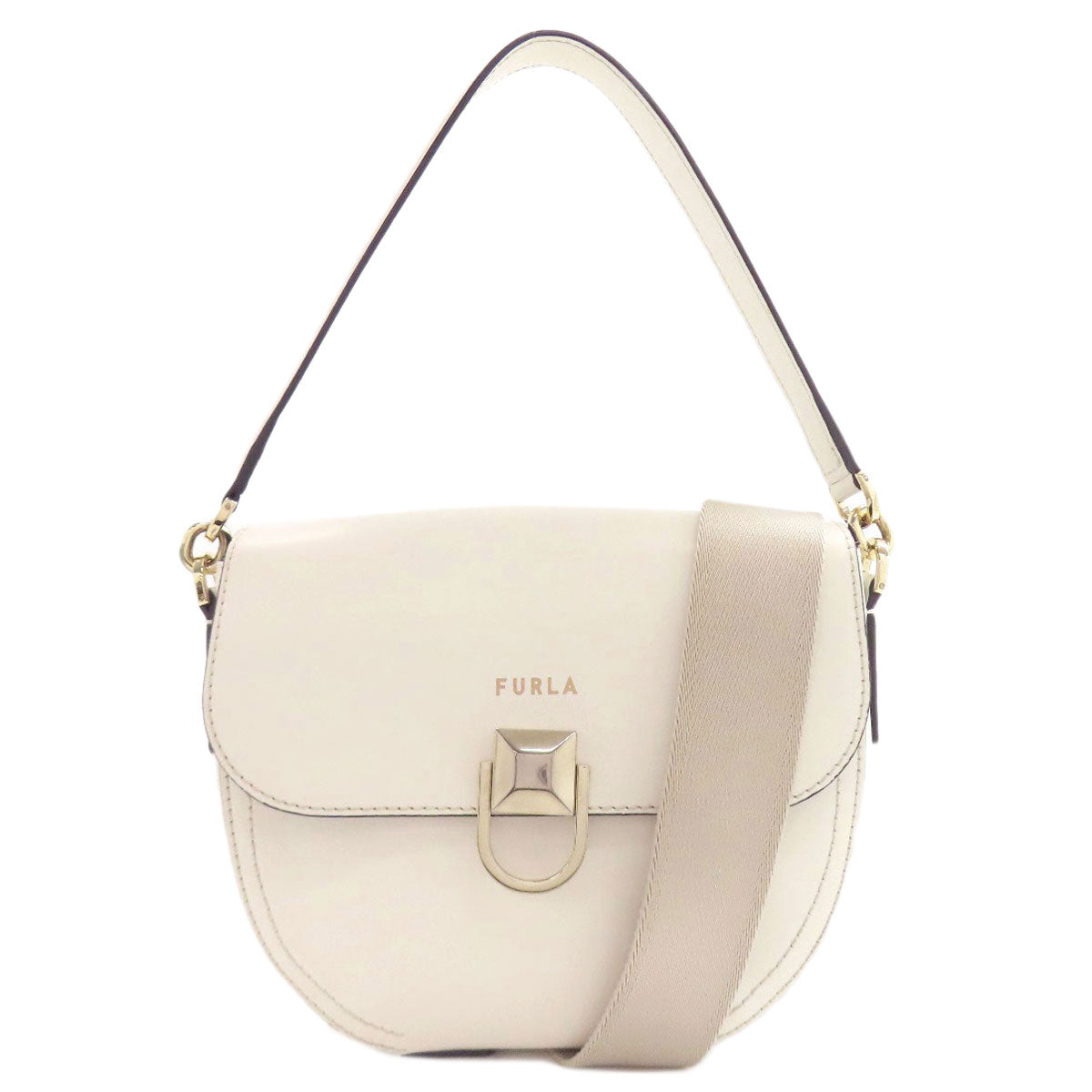 Furla 2WAY Handbag Leather Ladies [Used]