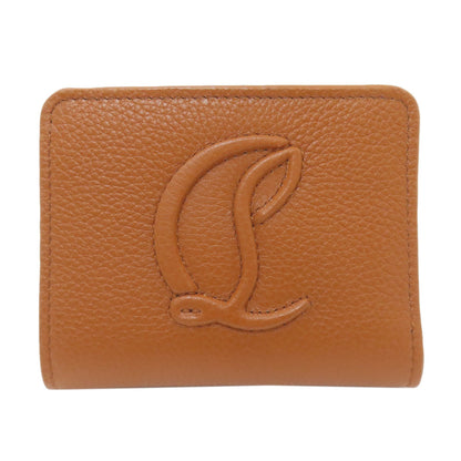 Christian Louboutin By My side Bifold Wallet with Coin Pocket Leather Ladies [Used]