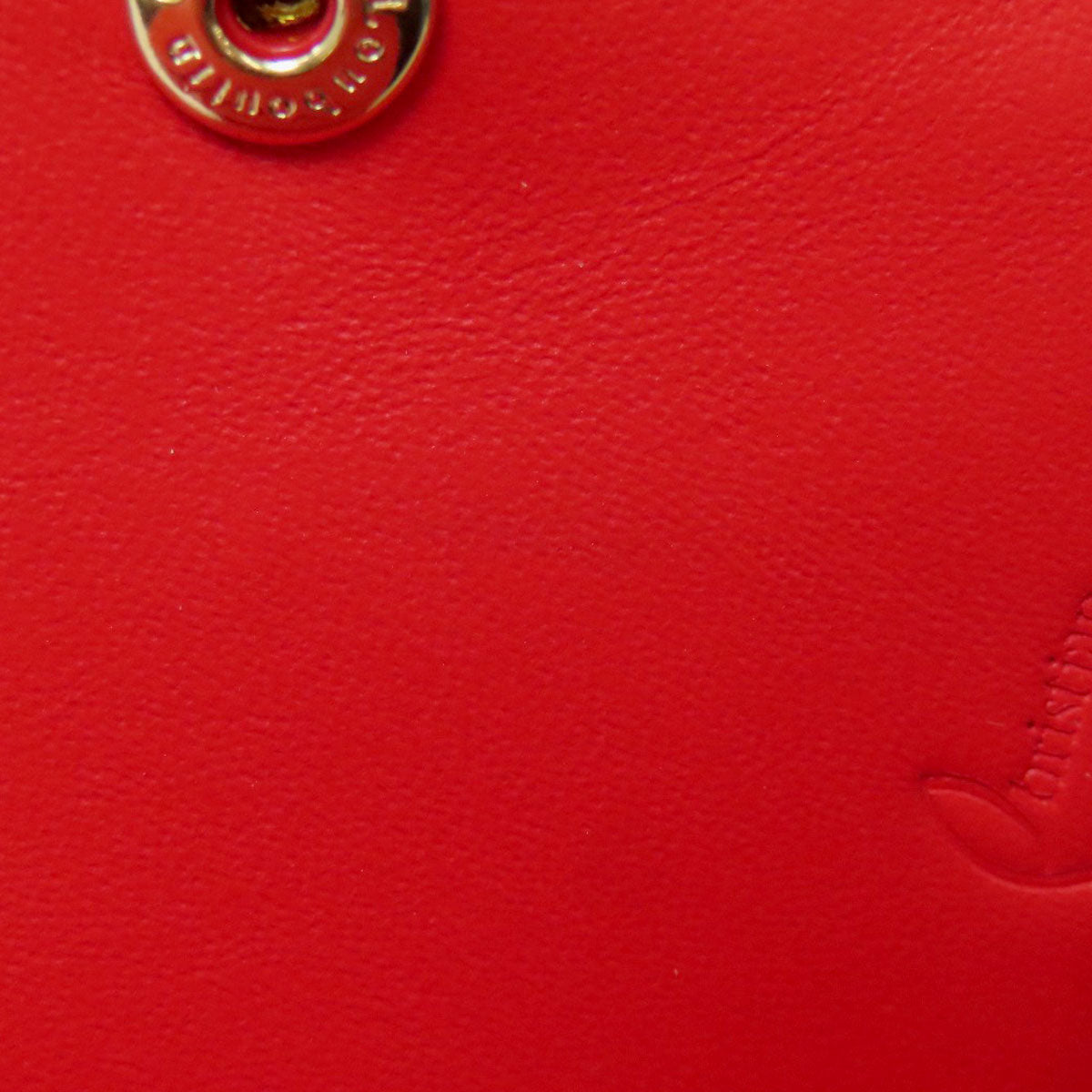 Christian Louboutin By My side Bifold Wallet with Coin Pocket Leather Ladies [Used]