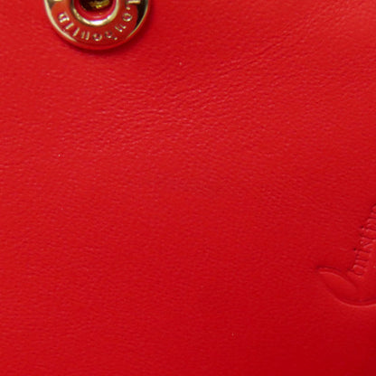 Christian Louboutin By My side Bifold Wallet with Coin Pocket Leather Ladies [Used]