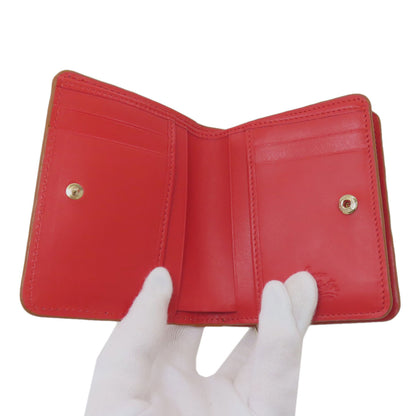 Christian Louboutin By My side Bifold Wallet with Coin Pocket Leather Ladies [Used]