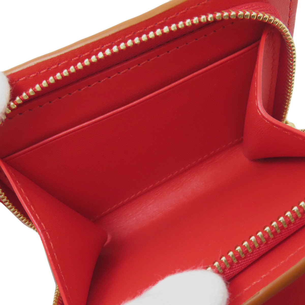 Christian Louboutin By My side Bifold Wallet with Coin Pocket Leather Ladies [Used]