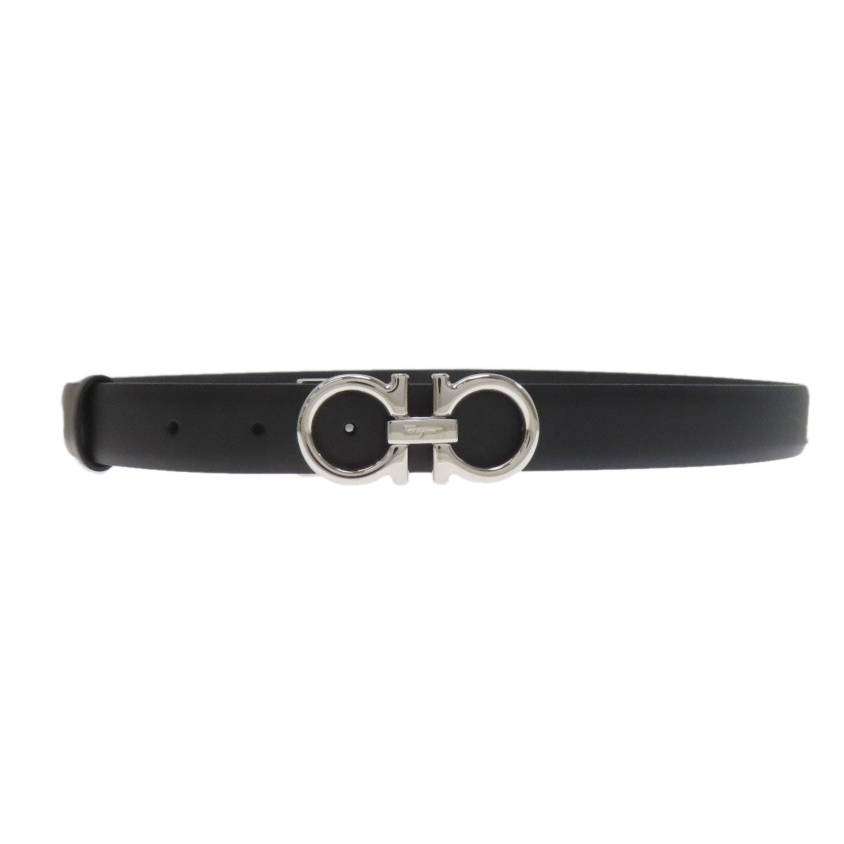 Salvatore Ferragamo GanciniHardware belt Leather mens [Used]