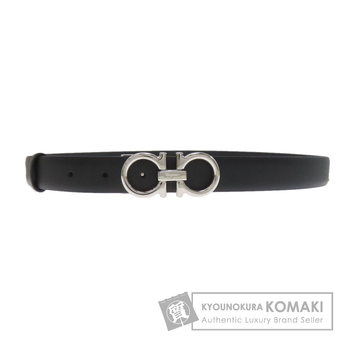 Salvatore Ferragamo GanciniHardware belt Leather mens [Used]