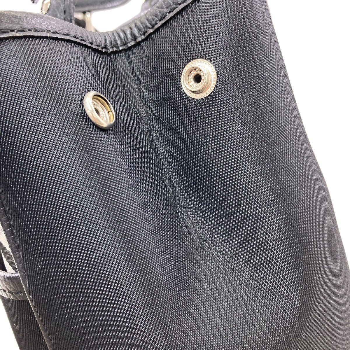 BURBERRY Burberry Check Handbag Nylon Ladies [Used]