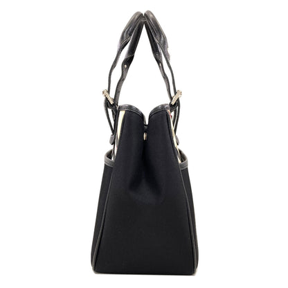 BURBERRY Burberry Check Handbag Nylon Ladies [Used]
