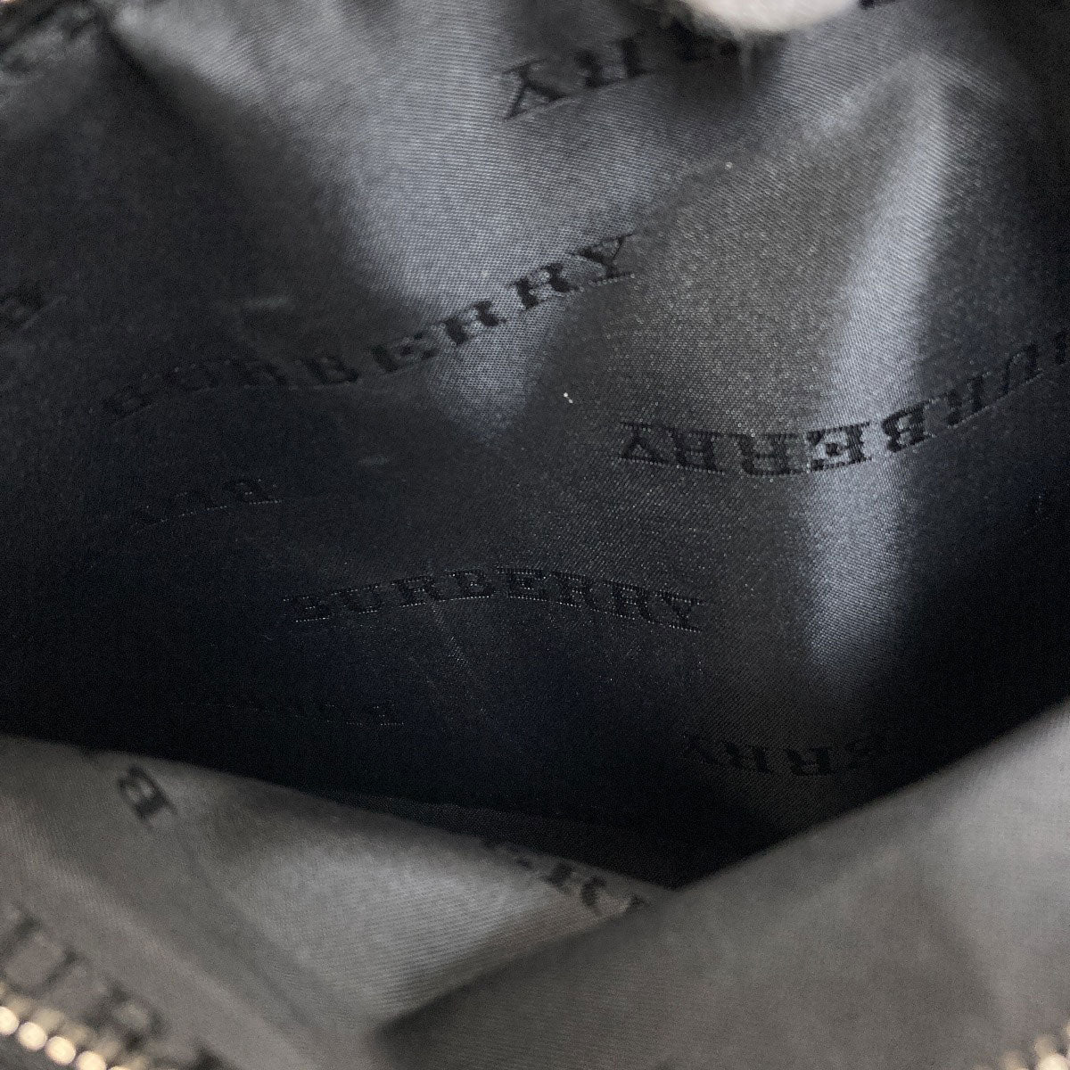 BURBERRY Burberry Check Handbag Nylon Ladies [Used]