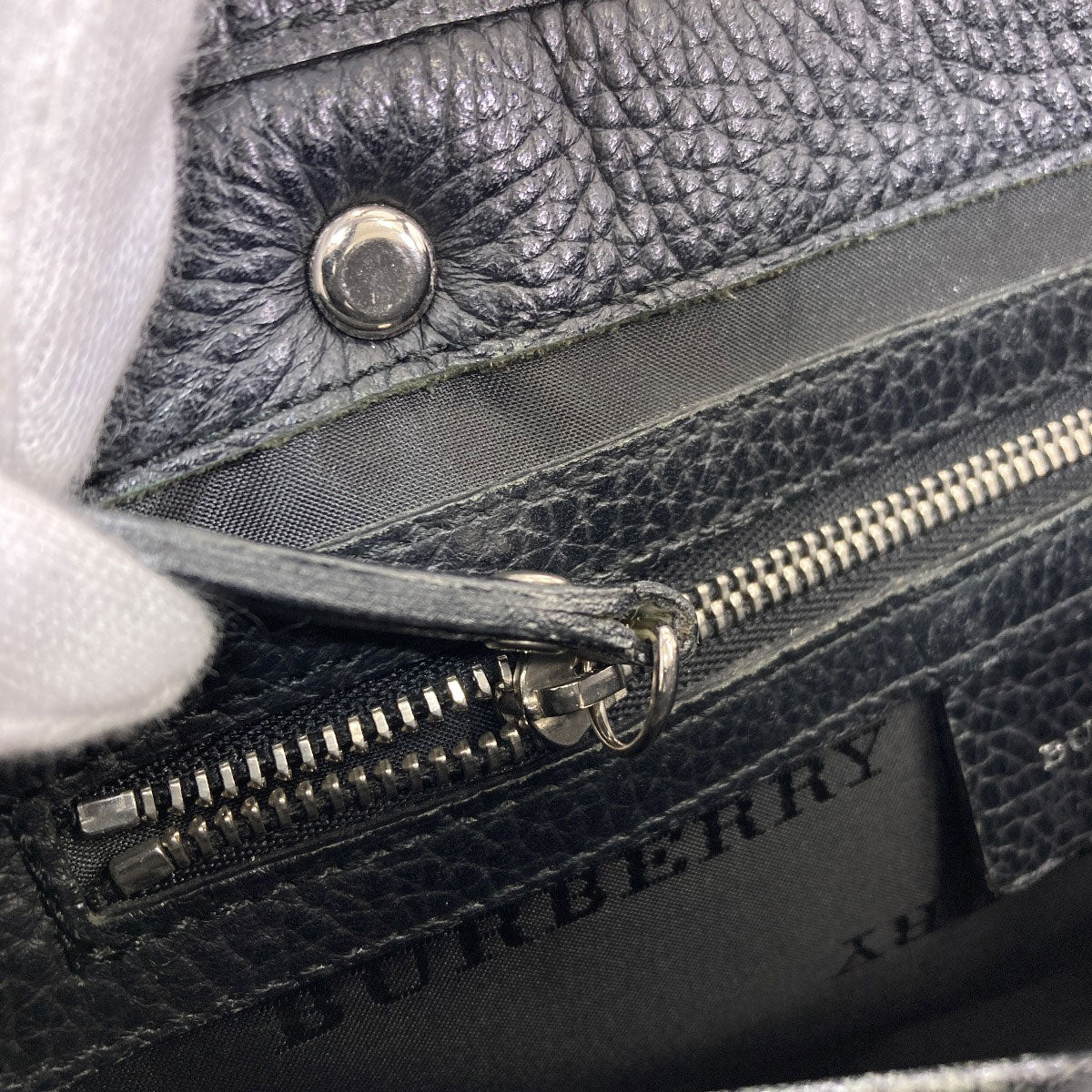 BURBERRY Burberry Check Handbag Nylon Ladies [Used]