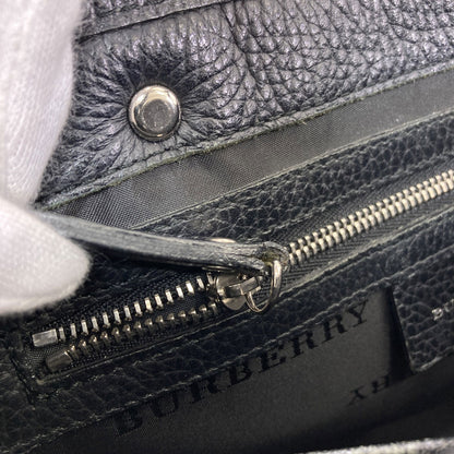 BURBERRY Burberry Check Handbag Nylon Ladies [Used]