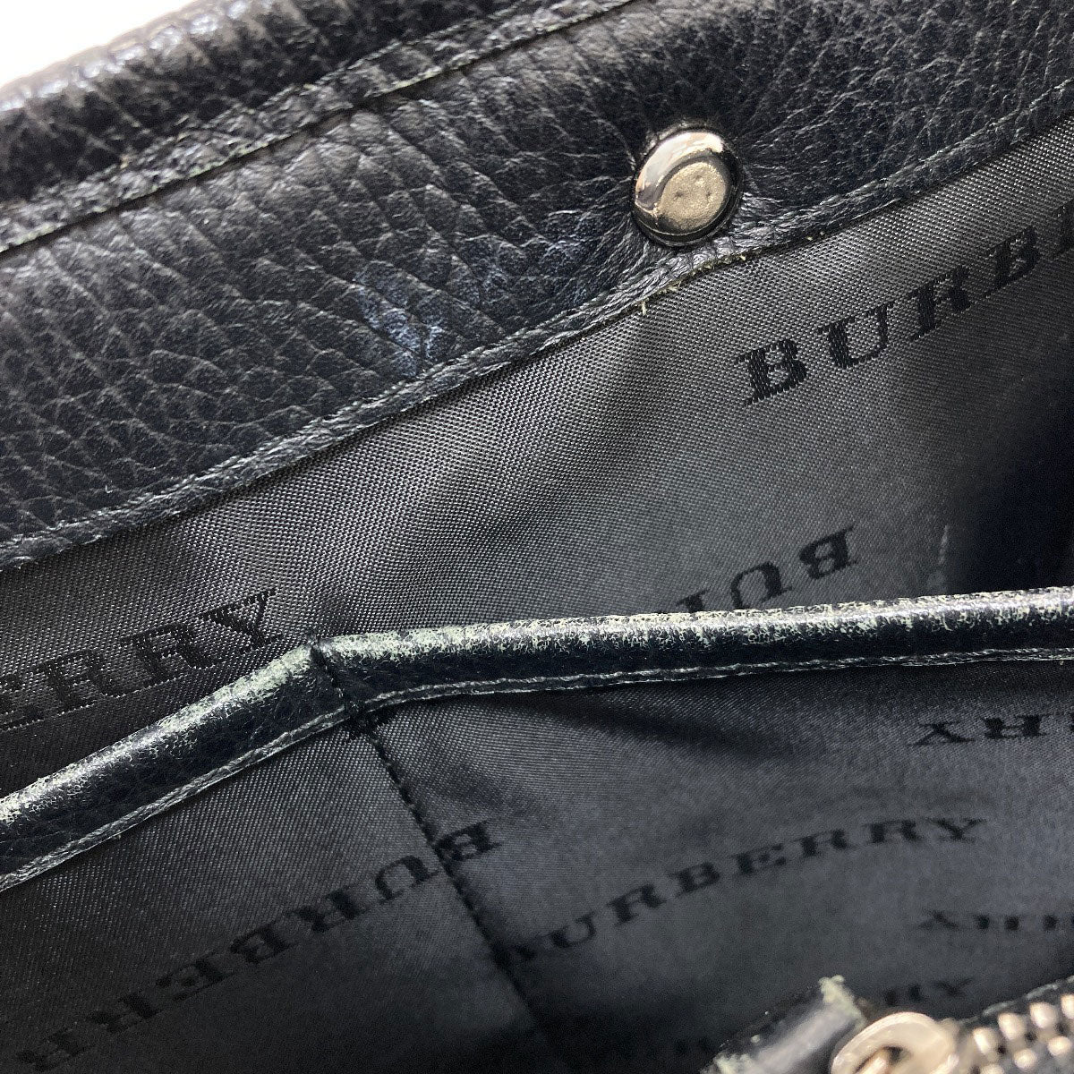 BURBERRY Burberry Check Handbag Nylon Ladies [Used]