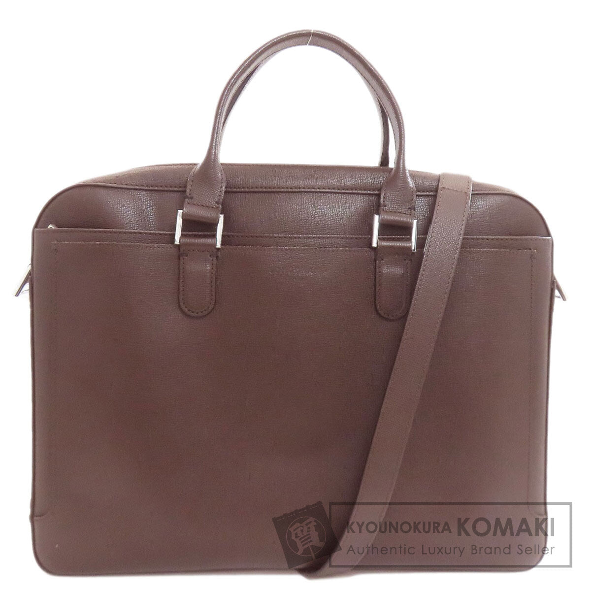 Longchamp 2WAY Business bag Leather mens [Used]