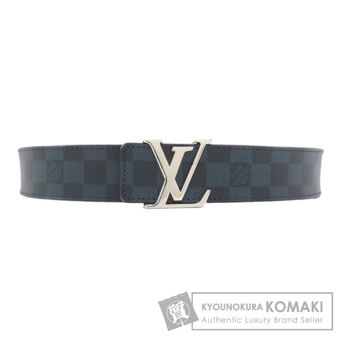 LOUIS VUITTON M9210 Sunture LV initials belt Damier canvas mens [Used]