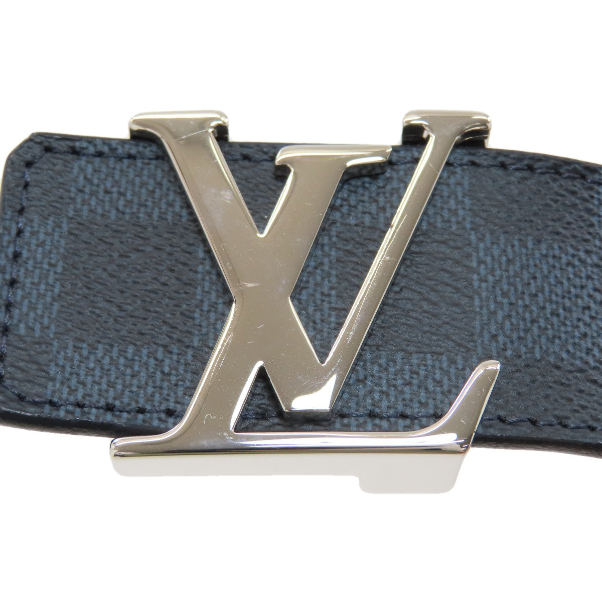 LOUIS VUITTON M9210 Sunture LV initials belt Damier canvas mens [Used]