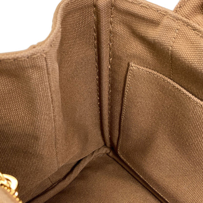 PRADA 1BG439 Canapa mini 2 WAY Handbag Canvas Ladies [Used]