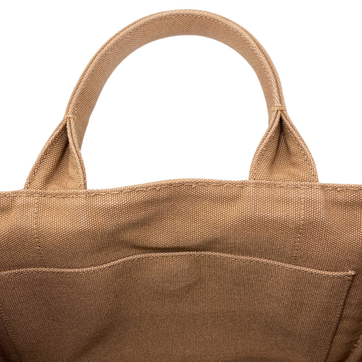 PRADA 1BG439 Canapa mini 2 WAY Handbag Canvas Ladies [Used]