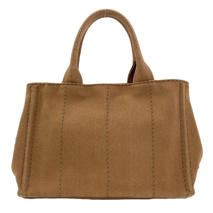 PRADA 1BG439 Canapa mini 2 WAY Handbag Canvas Ladies [Used]