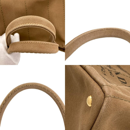 PRADA 1BG439 Canapa mini 2 WAY Handbag Canvas Ladies [Used]