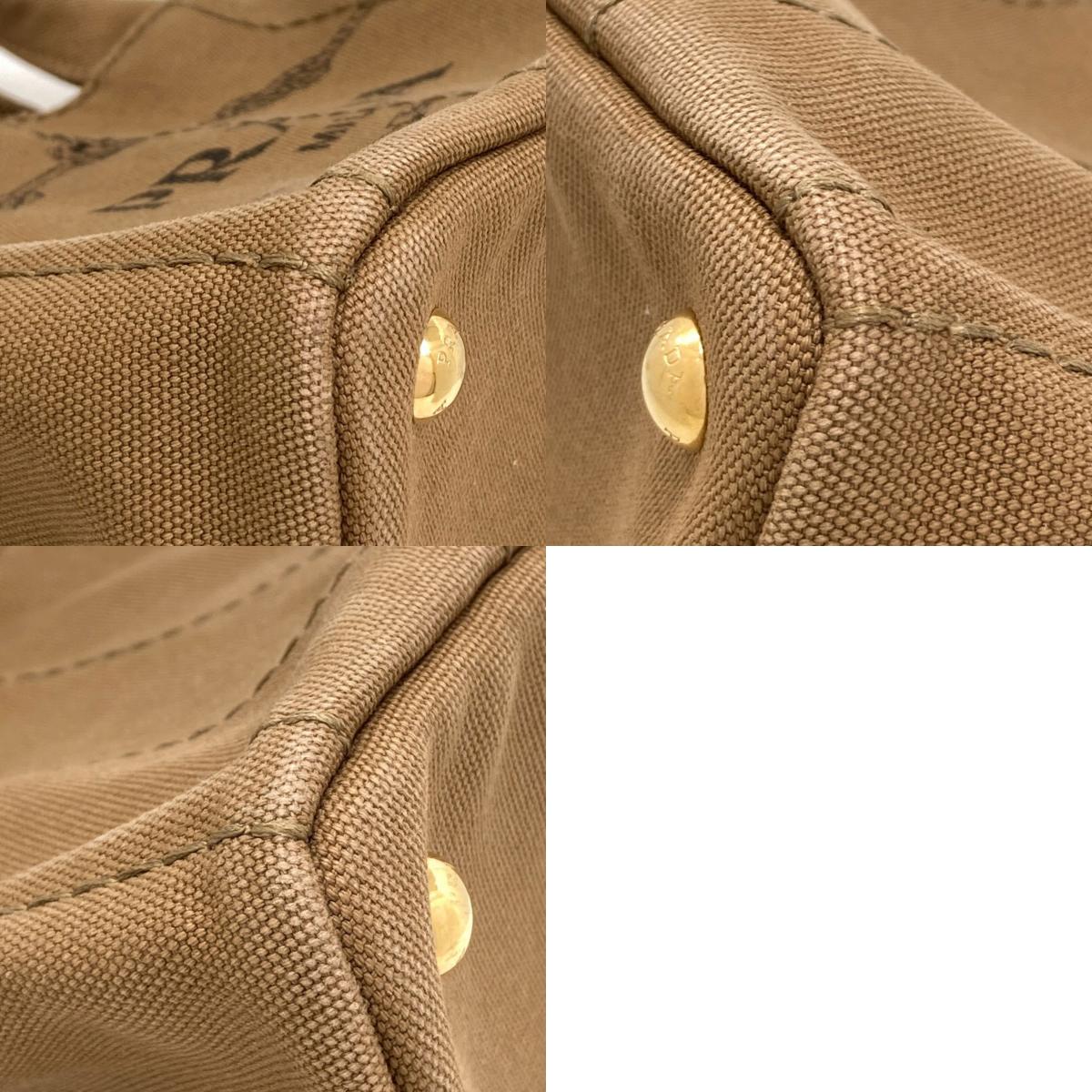 PRADA 1BG439 Canapa mini 2 WAY Handbag Canvas Ladies [Used]