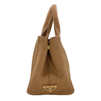 PRADA 1BG439 Canapa mini 2 WAY Handbag Canvas Ladies [Used]